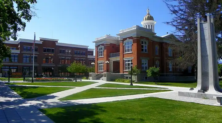 A local view of Logan, UT