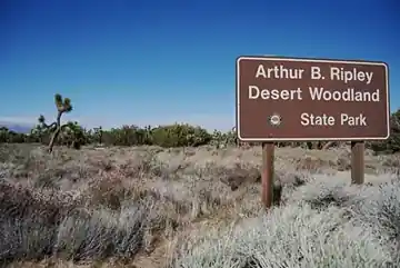 Arthur B. Ripley Desert Woodland State Park