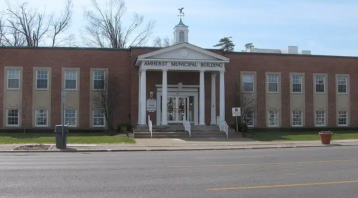 A local view of Amherst, NY