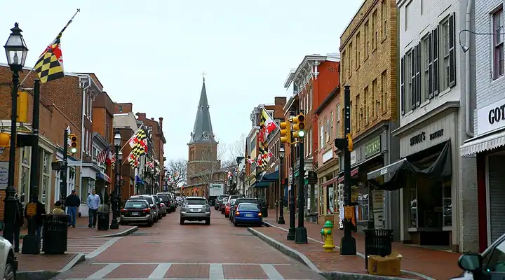 A local view of Annapolis, MD