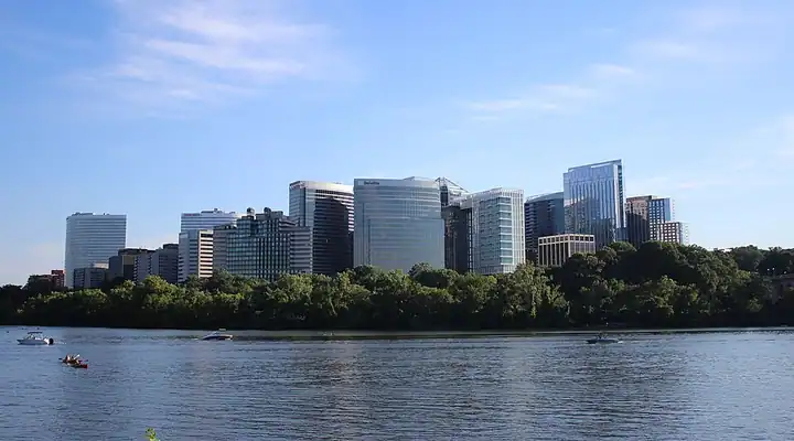 A local view of Arlington, VA