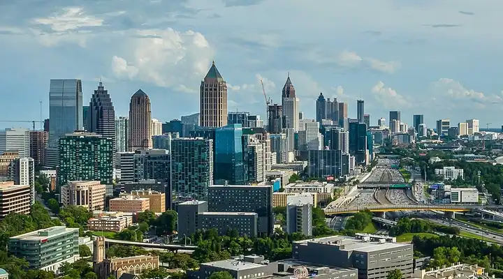 A local view of Atlanta, GA