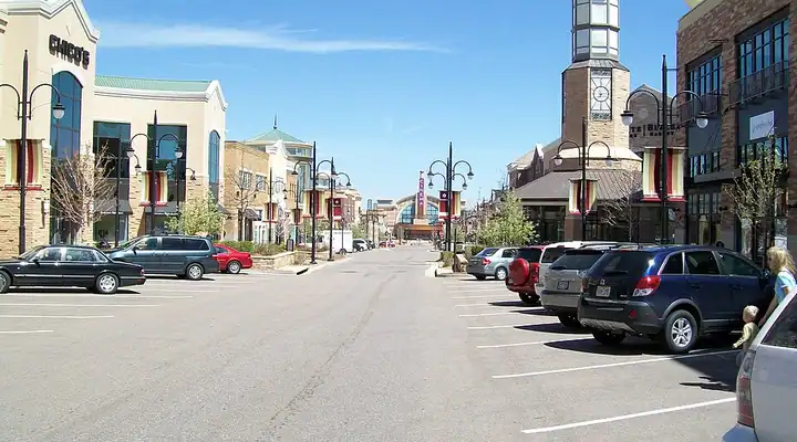 A local view of Aurora, CO