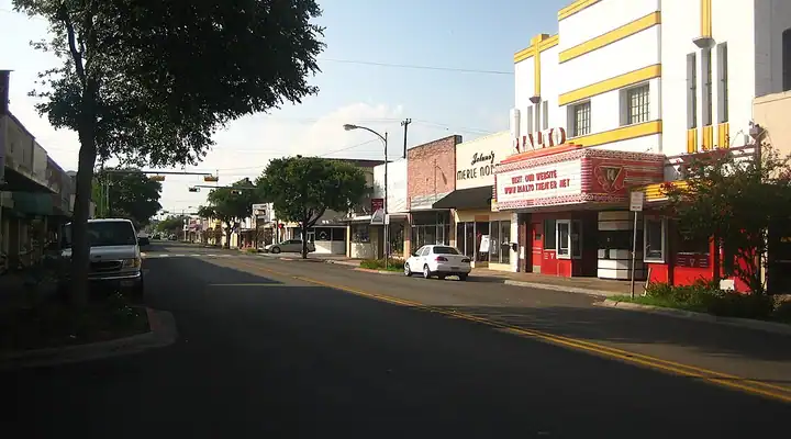 A local view of Beeville, TX