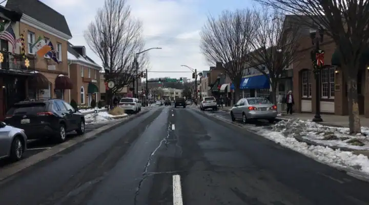 A local view of Bel Air, MD