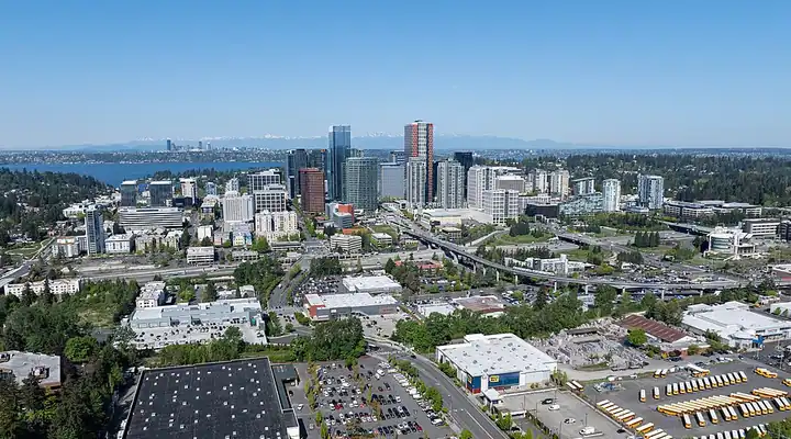 A local view of Bellevue, WA