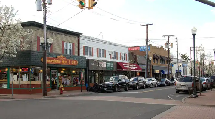 A local view of Bellmore, NY