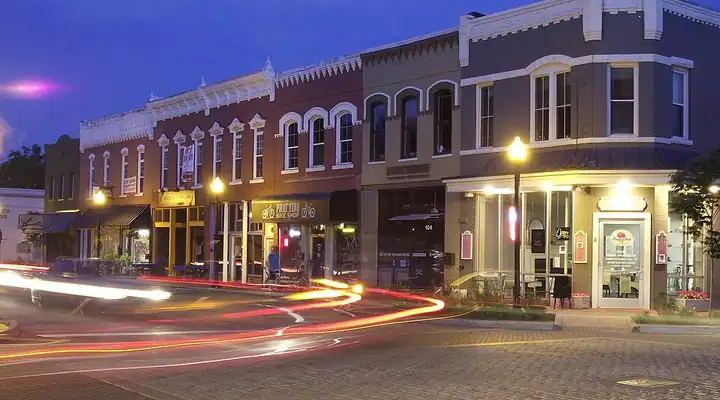 A local view of Bentonville, AR