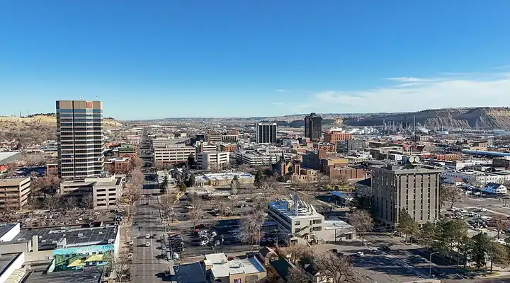 A local view of Billings, MT