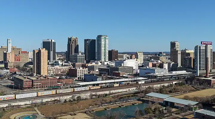 A local view of Birmingham, AL