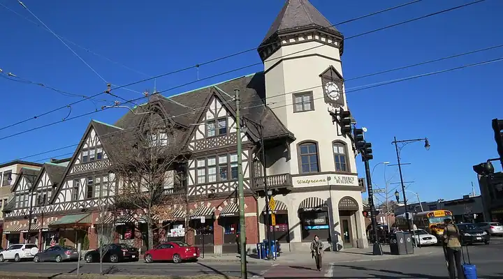 A local view of Brookline, MA