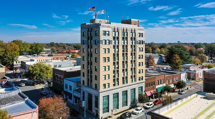 A local view of Burlington, NC