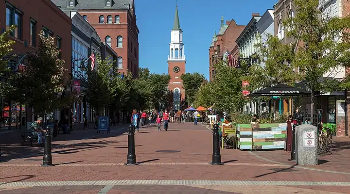 A local view of Burlington, VT