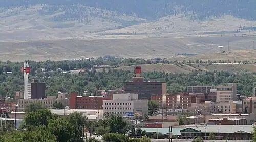 A local view of Casper, WY