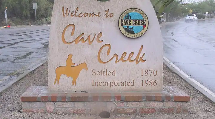 A local view of Cave Creek, AZ