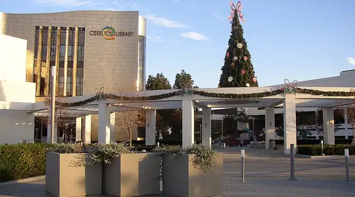 A local view of Cerritos, CA