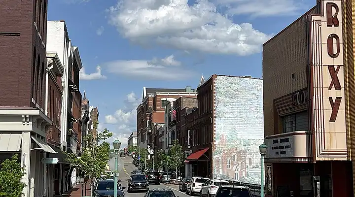 A local view of Clarksville, TN
