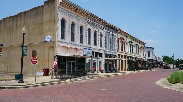 A local view of Clarksville, TX