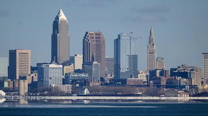 A local view of Cleveland, OH