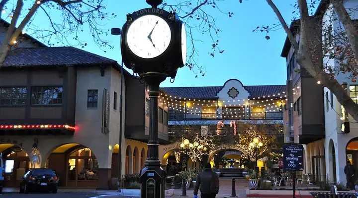 A local view of Concord, CA