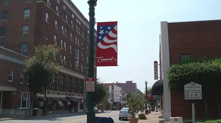A local view of Concord, NC