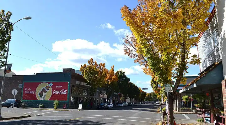 A local view of Cottage Grove, OR
