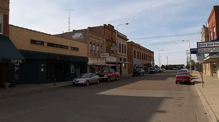 A local view of Dickinson, ND