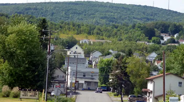 A local view of Dickson City, PA
