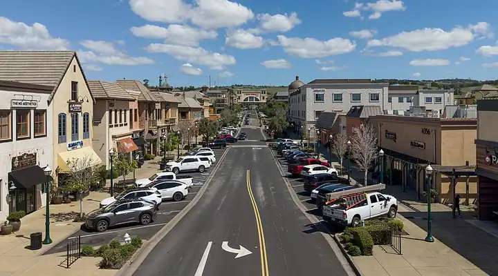 A local view of El Dorado Hills, CA
