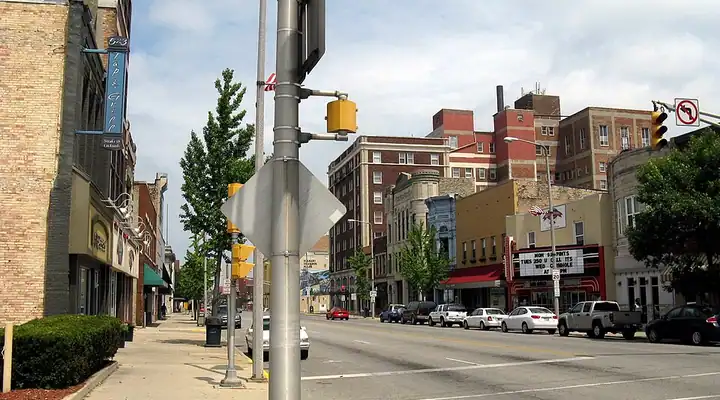 A local view of Elkhart, IN