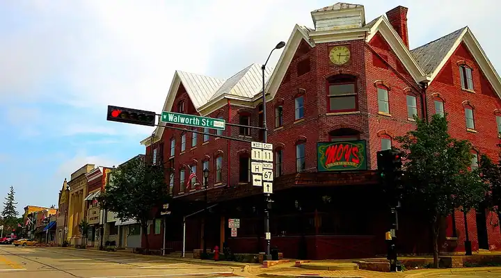 A local view of Elkhorn, WI