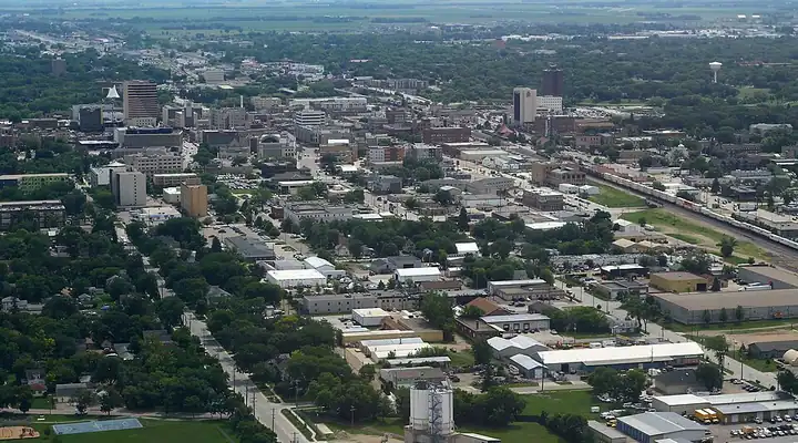A local view of Fargo, ND