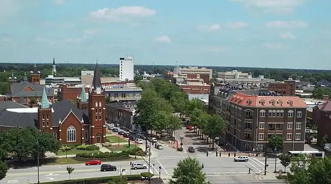 A local view of Fayetteville, NC