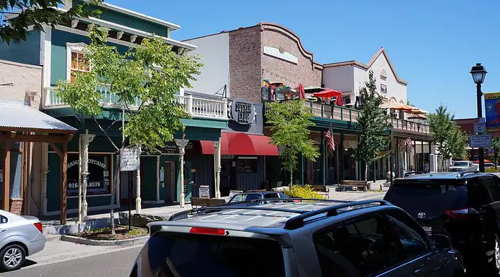 A local view of Folsom, CA