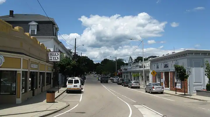 A local view of Franklin, MA