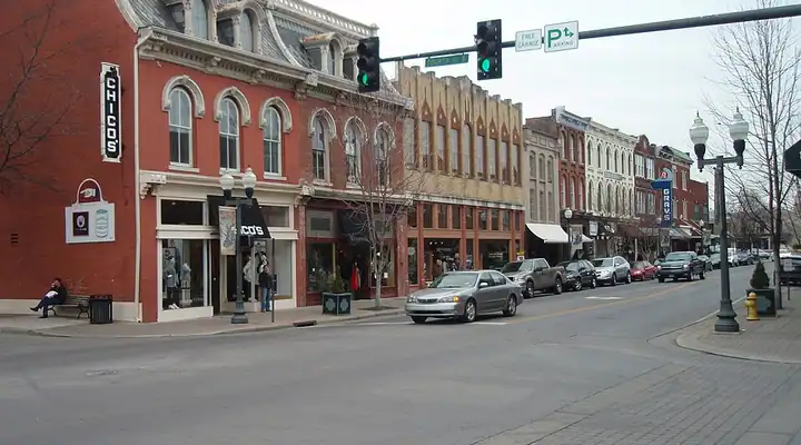 A local view of Franklin, TN