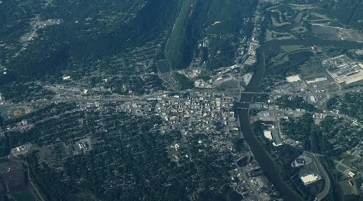 A local view of Gadsden, AL