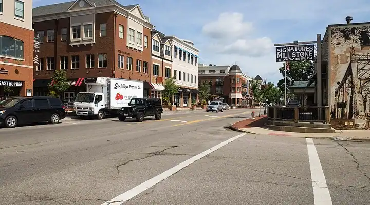 A local view of Gahanna, OH