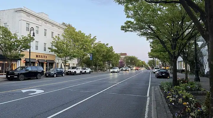 A local view of Garden City, NY