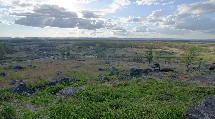 A local view of Gettysburg, PA