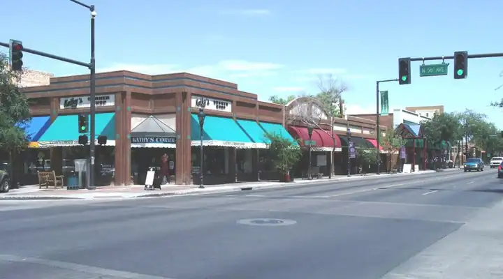 A local view of Glendale, AZ