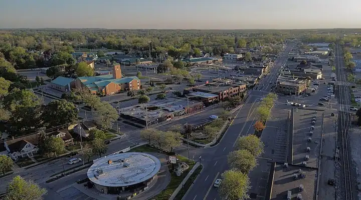 A local view of Grandville, MI