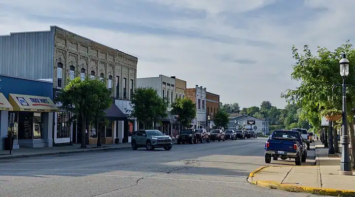 A local view of Hart, MI