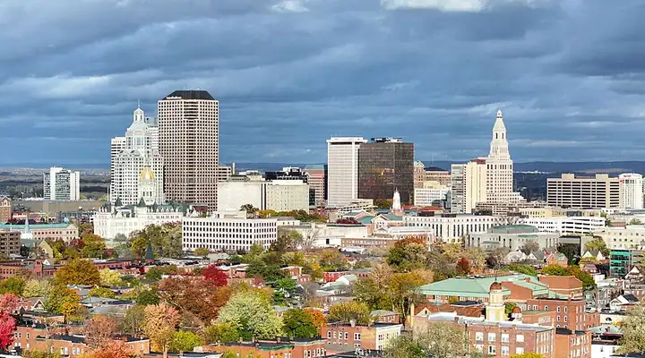 A local view of Hartford, CT