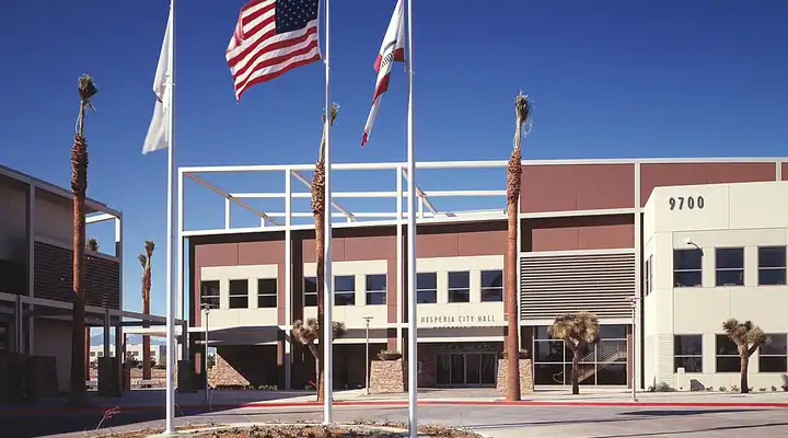 A local view of Hesperia, CA