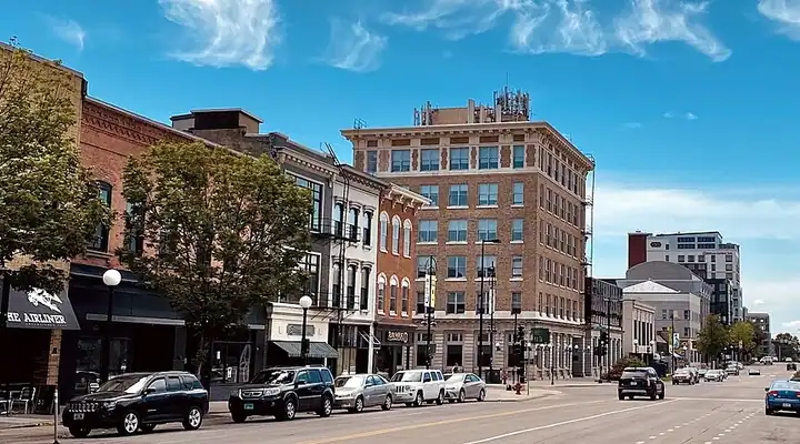 A local view of Iowa City, IA