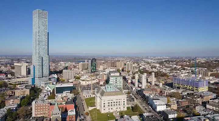 A local view of Jersey City, NJ