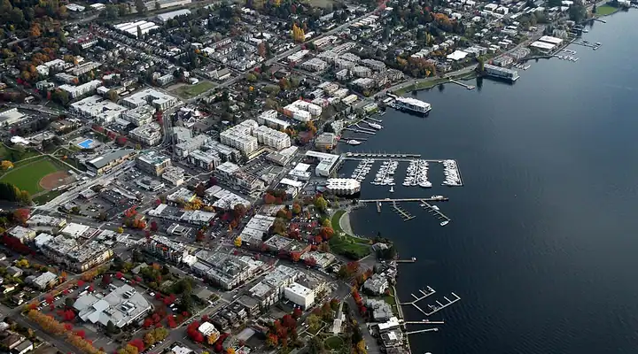 A local view of Kirkland, WA