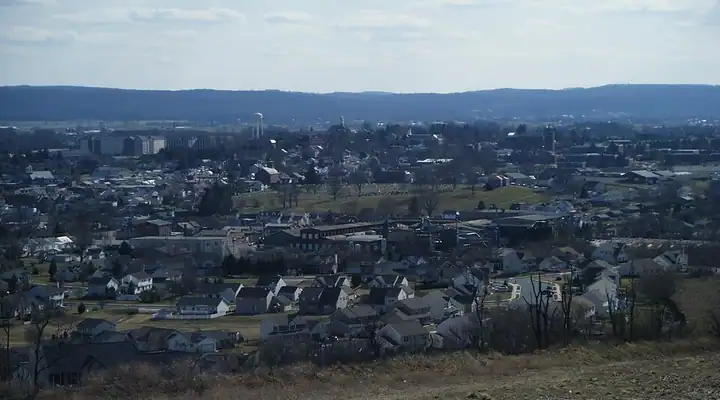 A local view of Kutztown, PA