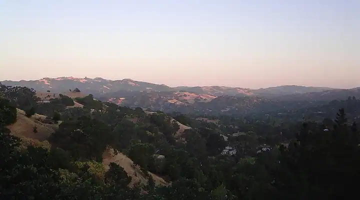 A local view of Lafayette, CA